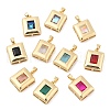 Rack Plating Brass Pendants KK-I710-11A-1