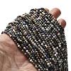 Natural Sodalite Beads Strands G-RM2025-A19-3mm-1