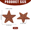 Gorgecraft 60Pcs Iron Pendants IFIN-GF0001-42C-2