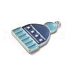 Winter Theme Alloy Enamel Pendants ENAM-M002-05J-P-2