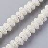 Natural Lava Rock Beads Strands G-F671-01A-01-1