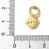 304 Stainless Steel Pendants STAS-M120-05G-3