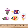 Handmade Food Polymer Clay Pendants CLAY-R060-112-3