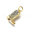Brass Enamel Pendants KK-K400-50G-01A-2