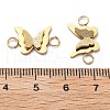 Plating(IP) 304 Stainless Steel Connector Charms STAS-A103-03G-3