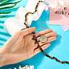  1 Strand Natural Tiger Eye Beads Strands G-TA0001-87-6