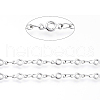 Tarnish Resistant 304 Stainless Steel Link Chains CHS-G014-09P-1