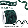 HOBBIESAY 50 Yards Single Face Velvet Ribbon OCOR-HY0001-16D-2