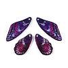 Epoxy Resin Pendants RESI-N045-02B-2