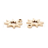 Ion Plating(IP) 316 Surgical Stainless Steel Charms STAS-H163-04G-2