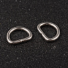 Tarnish Resistant 304 Stainless Steel D Rings X-STAS-M251-02-1