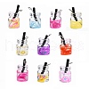 Glass Bottle Pendants X-GLAA-S181-04-1