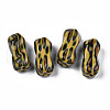Two Tone Acrylic Beads OACR-S038-020-1