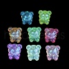 Luminous Transparent Acrylic Beads OACR-G033-06D-2