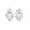 Non-Tarnish 201 Stainless Steel Pendants STAS-S119-150P-2