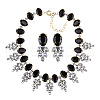 Alloy Rhinestone Jewelry Sets FS-WG3ECD0-03-1