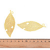 Brass Filigree Big Pendants KKC-T003-26G-3