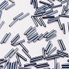 Glass Bugle Beads SEED-E001-6mm-129#-2