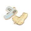 Alloy Enamel Pendants FIND-M060-19G-2