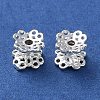 Rack Plating Brass Spacer Beads KK-F090-18S-2