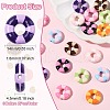 18Pcs 9 Colors Baking Paint Alloy Beads FIND-CJ0003-38-2