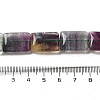 Natural Fluorite Beads Strands G-Z047-A01-02-5