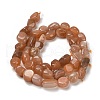 Natural Peach Moonstone Beads Strands G-P497-01E-69B-3