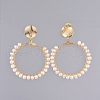 Dangle Stud Earrings EJEW-JE03987-3