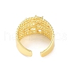 Brass Cuff Finger Rings RJEW-H227-02G-01-3
