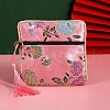 Floral Print Polyester Jewelry Storage Zipper Pouches PW-WG21688-08-1