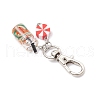 Handmade Polymer Clay & Glass Drink Pendant Decorations HJEW-JM03340-5