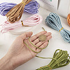  60 Yards 6 Colors Flat Faux Suede Cord LW-TA0001-02-6
