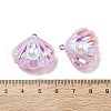 Resin Imitation Pearl Iridescent Pendants RESI-I062-01C-3