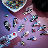 AHADERMAKER 40Pcs 10 Styles Evil Eye Resin & Glass Cabochons MRMJ-GA0001-21-5