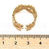 304 Stainless Steel Adjustable Open Cuff Rings for Women RJEW-U060-03E-G-3