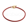 Braided Steel Wire Bracelets Making BJEW-H610-02G-02-1