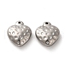 Non-Tarnish Valentine's Day 304 Stainless Steel Pendants STAS-E193-06P-1