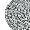 Natural Map Stone Beads Strands G-P575-A22-6x4mm-01-3