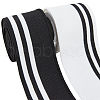 BENECREAT 4 Strands 2 Colors Polyester Elastic Cords OCOR-BC0005-14-1