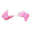 Transparent Epoxy Resin Cabochons CRES-T024-01A-4