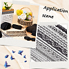 Gorgecraft 8 Styles Polyester Lace Trim OCOR-GF0002-56-7