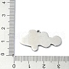 Non-Tarnish 201 Stainless Steel Pendants STAS-R118-01P-3