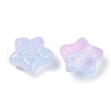 Transparent Spray Paint Glass Beads X1-GLAA-H035-02J-2