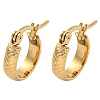 PVD Vacuum Plating 202 Stainless Steel Hoop Earring EJEW-H003-36G-01-1