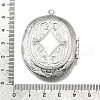 Rack Plating Brass Locket Pendants KK-K277-09P-3
