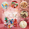 40Pcs 4 Styles  Christmas Theme OPP Self-adhesive Cookie & Snacks Package Bags CON-TAC0010-90A-9