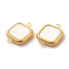 PVD Vacuum Plating 304 Stainless Steel Connector Charms STAS-A079-07G-03-2