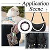 HOBBIESAY 20Pcs 10 Colors Zinc Alloy Spring Gate Rings FIND-HY0002-97-7