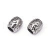 304 Stainless Steel European Beads STAS-G220-25AS-2