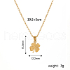 Stainless Steel Pendant Necklaces for Women UV6839-4-2
